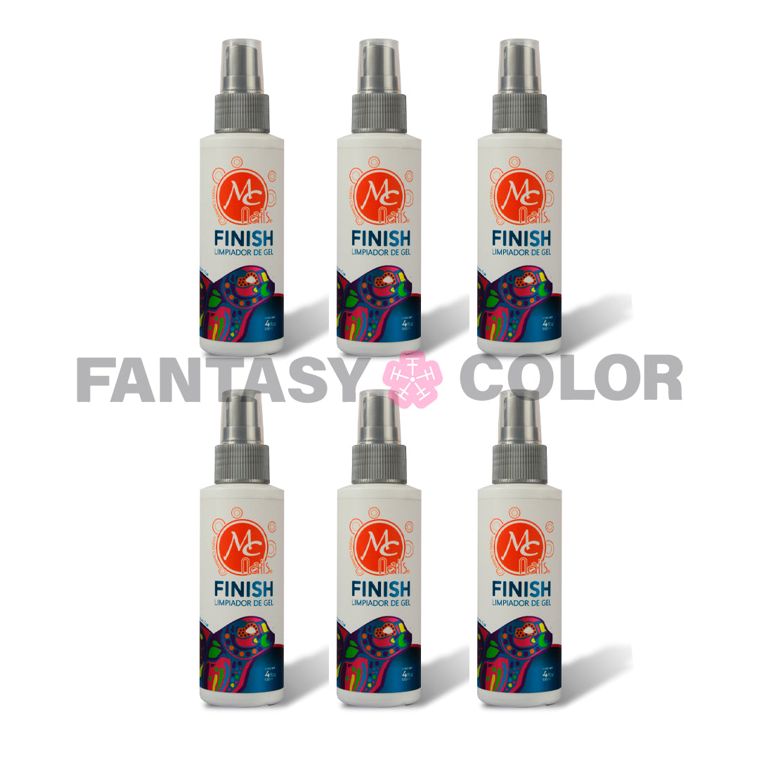 SET DE 6 SOLUCIÓN FINISH MC NAILS 4 OZ